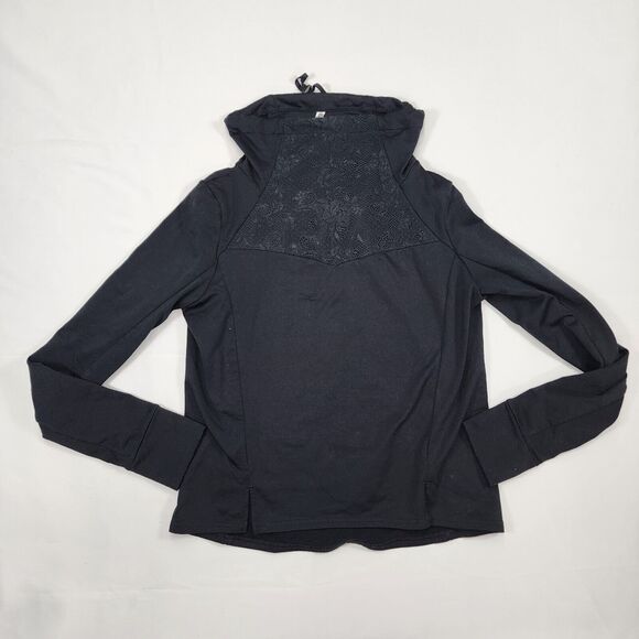 Fabletics Women's Funnel Neck Pullover Black Size XS - Picture 1 of 10
